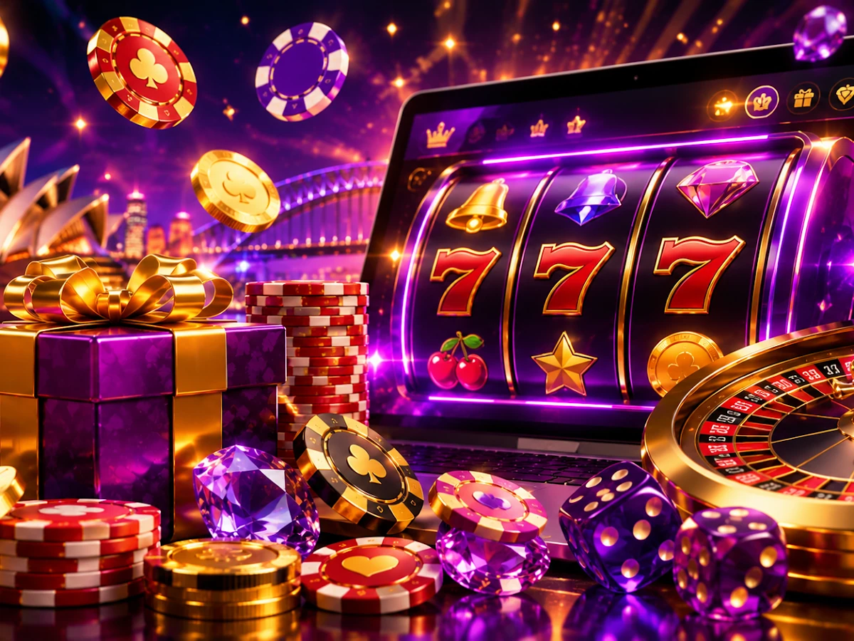 ภาพประกอบเกมสล็อตบนหน้าจอมือถือพร้อมวงล้อและสัญลักษณ์